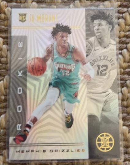 2019-20 Panini Illusions #161 Ja Morant Rookie Card — front