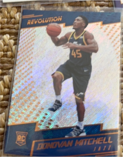 2017-18 Panini Revolution #125 Donovan Mitchell — front