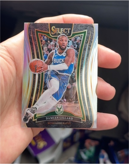 2024-25 Panini Select #330 Damian Lillard — front