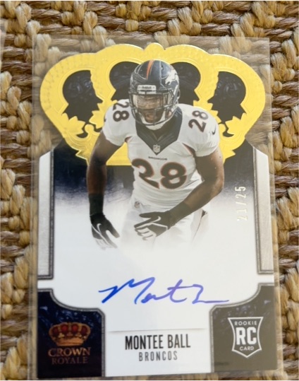 2013 Panini Crown Royale #229 Montee Ball — front