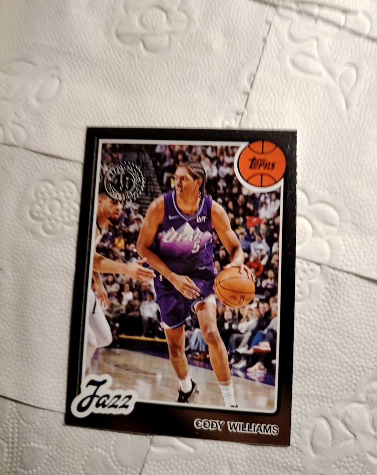 2025-26 Topps #80BK-37 Cody Williams — front