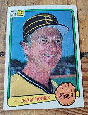 1983 Donruss #124 Chuck Tanner — front