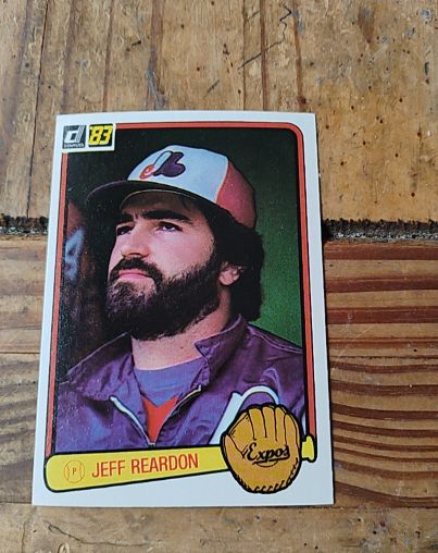 1983 Donruss #194 Jeff Reardon — front