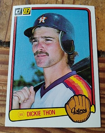 1983 Donruss #191 Dickie Thon — front