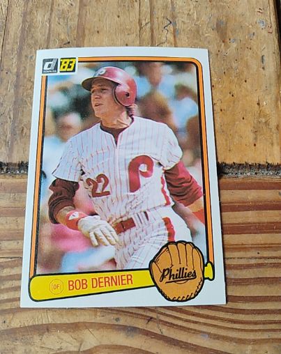 1983 Donruss #189 Bob Dernier — front
