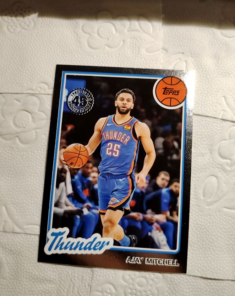 2025-26 Topps - 1980-81 Topps Basketball Ajay Mitchell #80BK-12 — front