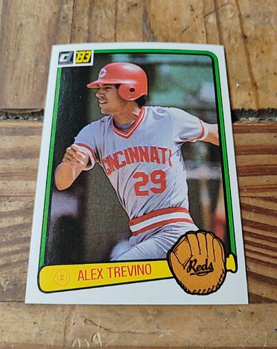 1983 Donruss #374 Alex Trevino — front