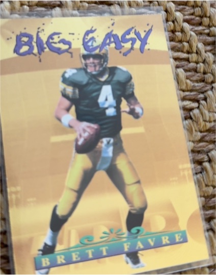 1996 Collector's Edge #8 Brett Favre Big Easy — front