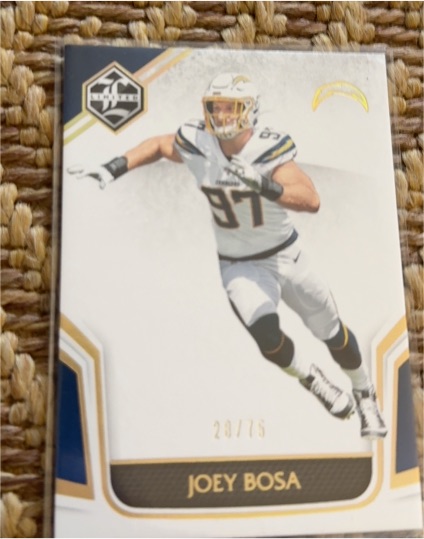 2019 Panini Limited #49 Joey Bosa — front
