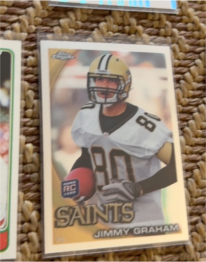 2010 Topps Chrome #C67 Jimmy Graham — front