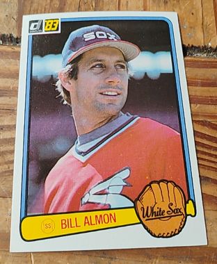 1983 Donruss #356 Bill Almon — front
