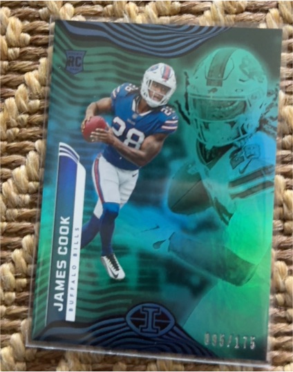 2022 Panini Illusions #11 James Cook — front