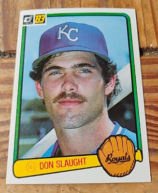 1983 Donruss #196 Don Slaught — front