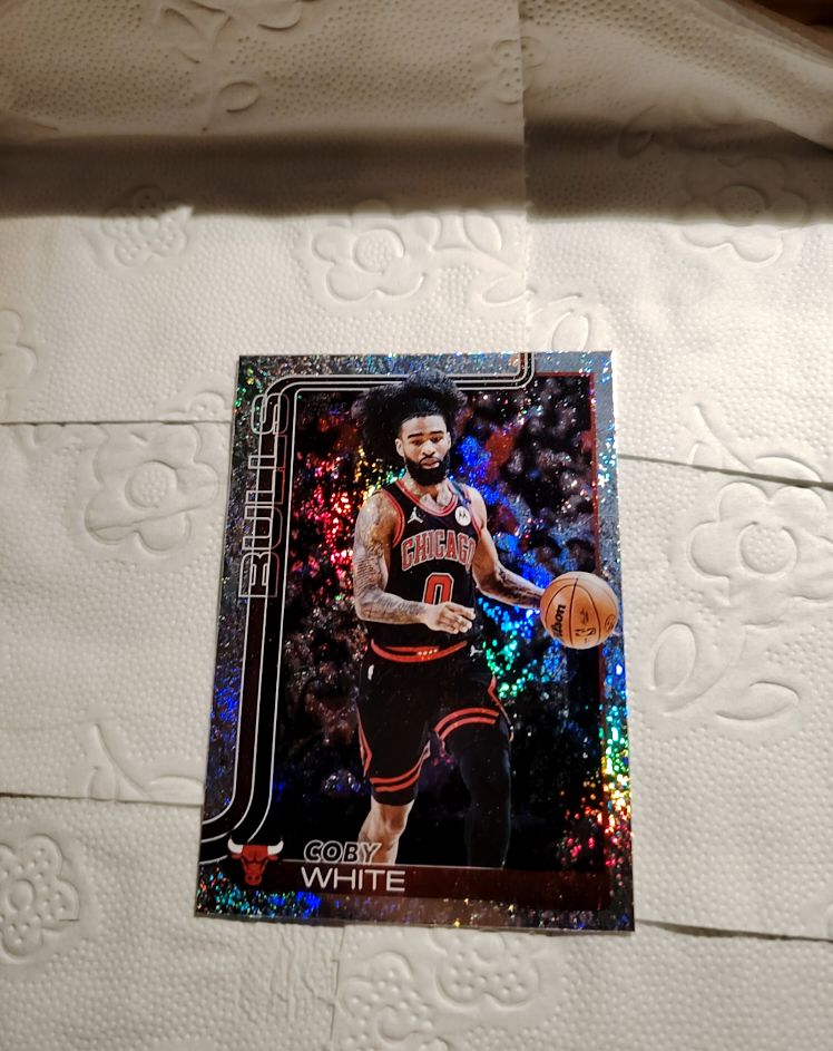 2025-26 Topps #34 Coby White — front