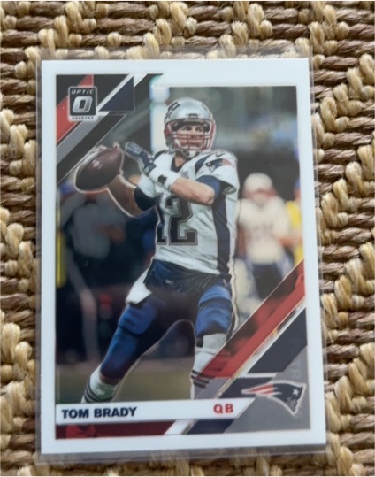 2019 Panini Donruss Optic #63 Tom Brady — front