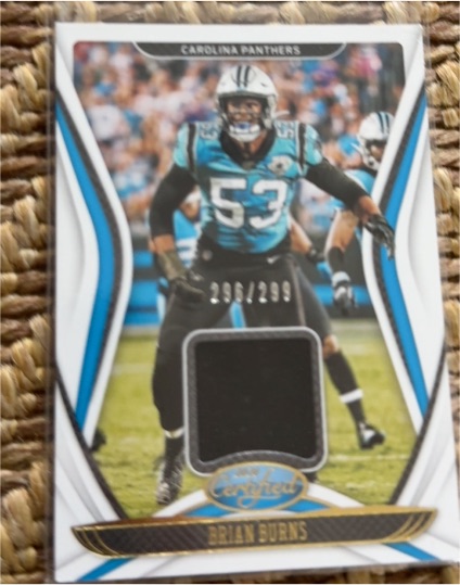 2020 Panini Certified #296 Brian Burns — front