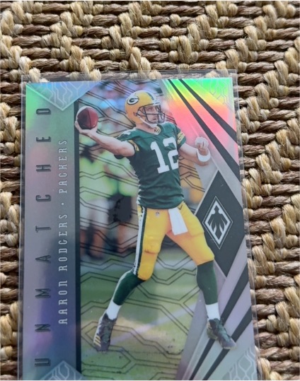 2018 Panini Phoenix Unmatched #12 Aaron Rodgers — front