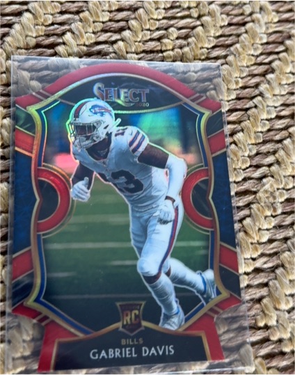 2020 Panini Select #82 Gabriel Davis — front