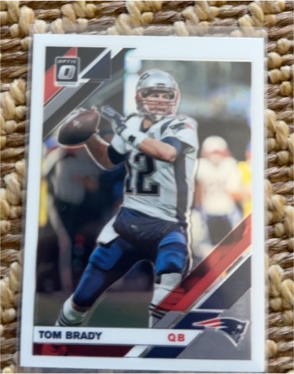 2019 Panini Donruss Optic #63 Tom Brady — front
