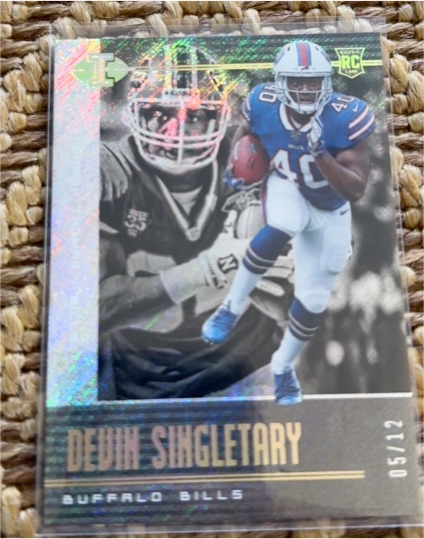 2019 Panini Illusions #05 Devin Singletary — front