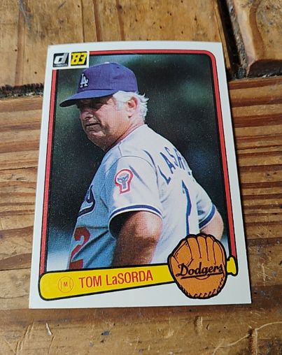 1983 Donruss #136 Tom Lasorda — front