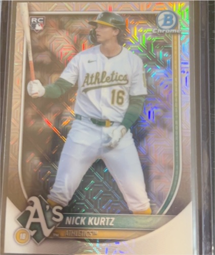 2025 Bowman Chrome #93 Nick Kurtz — front