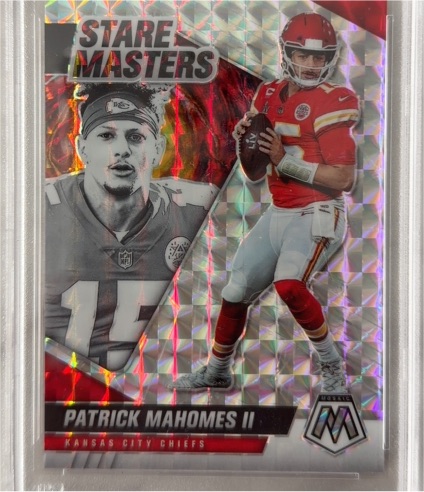 2021 Panini Mosaic Stare Masters #SM2 Patrick Mahomes II — front