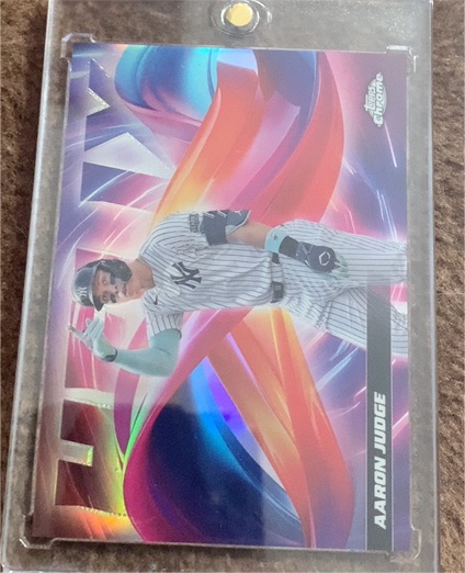 2025 Topps Chrome #HX-2 Aaron Judge — front