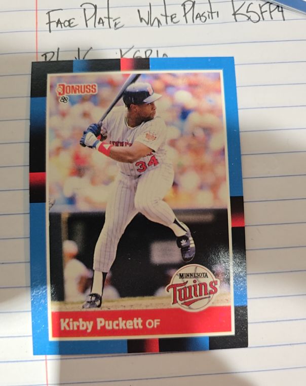 1988 Donruss #368 Kirby Puckett — front