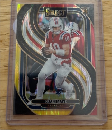 2024 Panini Select #113 Drake Maye — front