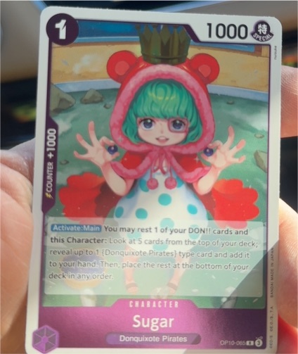 2025 One Piece Royal Blood OP10-065 Sugar — front