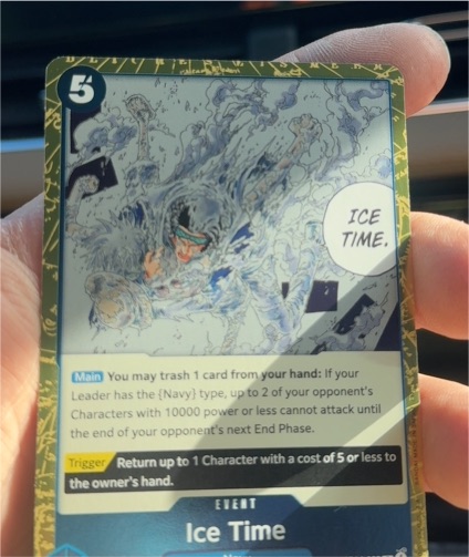One Piece TCG EB04-028 Ice Time — front