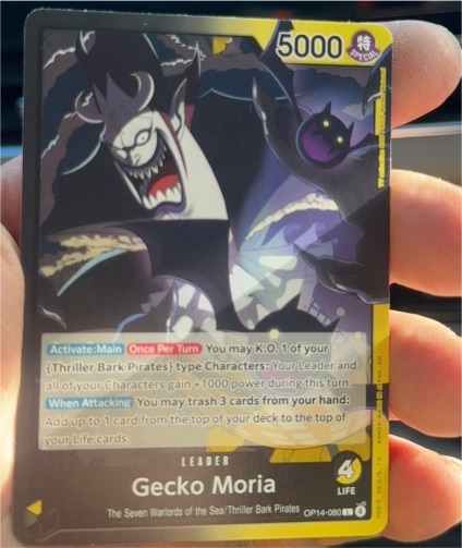 One Piece TCG OP14-080 Gecko Moria — front