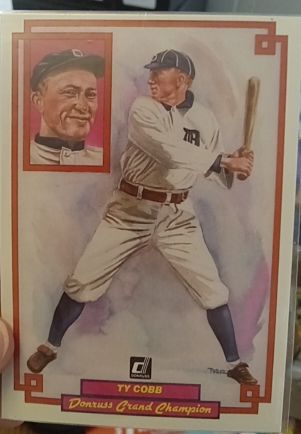 1984 Donruss Champions #26 Ty Cobb — front