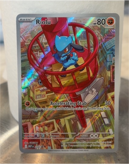 2025 Pokémon TCG Mega Evolution #010 Riolu — front