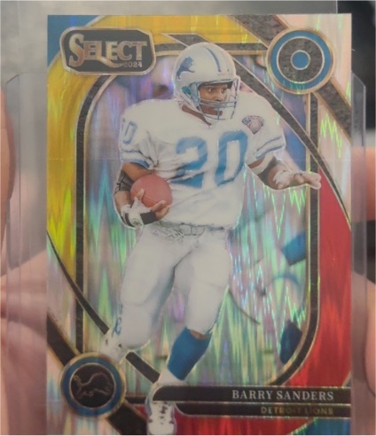 2024 Panini Select #208 Barry Sanders — front
