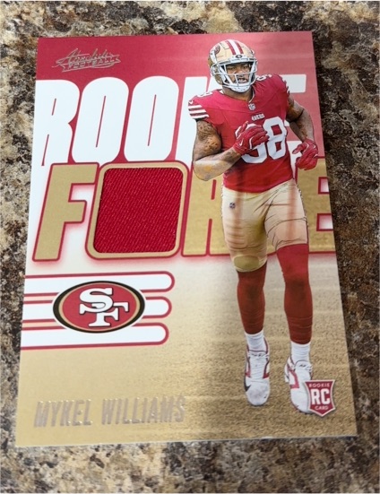 2025 Panini Absolute Rookie Force #RF-MWS Mykel Williams — front