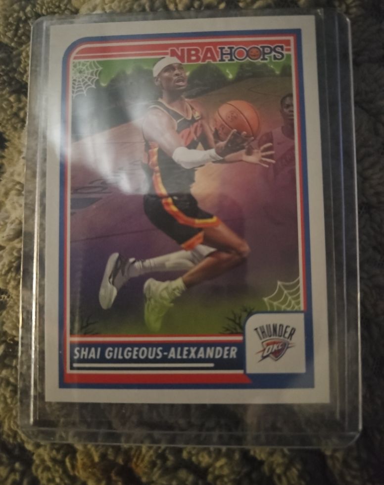 2023-24 Panini NBA Hoops Haunted Hoops #147 Shai Gilgeous-Alexander — front