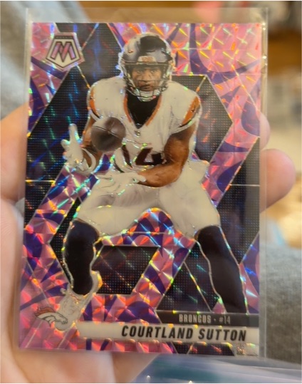 2025 Panini Mosaic #64 Courtland Sutton — front