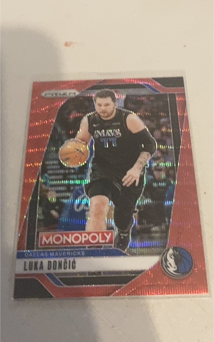 2024-25 Panini Prizm Monopoly #49 Luka Doncic — front