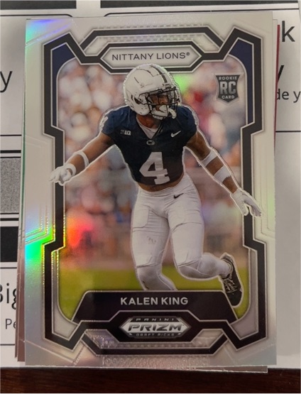 2024 Panini Prizm Draft Picks #139 Kalen King — front