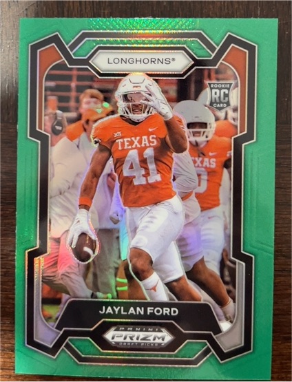 2024 Panini Prizm Draft Picks #190 Jaylan Ford — front
