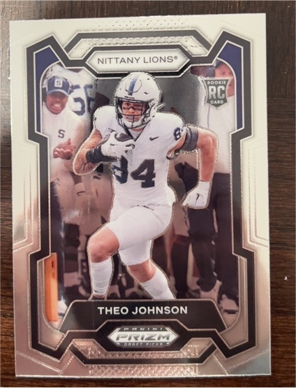 2024 Panini Prizm Draft Picks #150 Theo Johnson — front