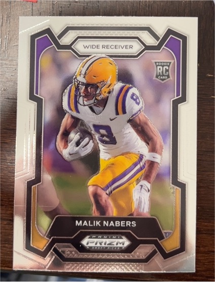 2024 Panini Prizm Draft Picks #109 Malik Nabers — front
