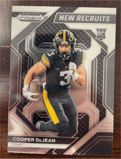 2024 Panini Prizm Draft Picks New Recruits #NR-CDN Cooper DeJean — front
