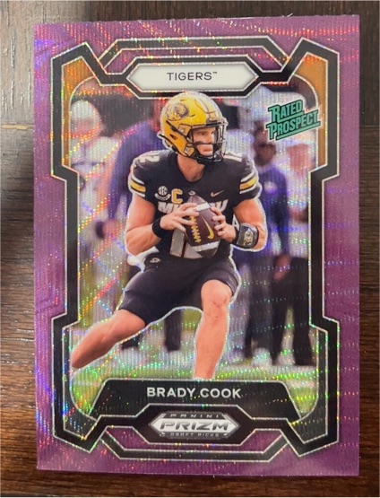 2024 Panini Prizm Draft Picks #187 Brady Cook — front