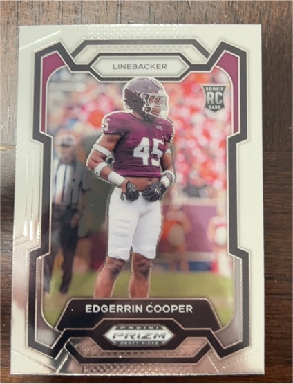 2024 Panini Prizm Draft Picks #154 Edgerrin Cooper — front