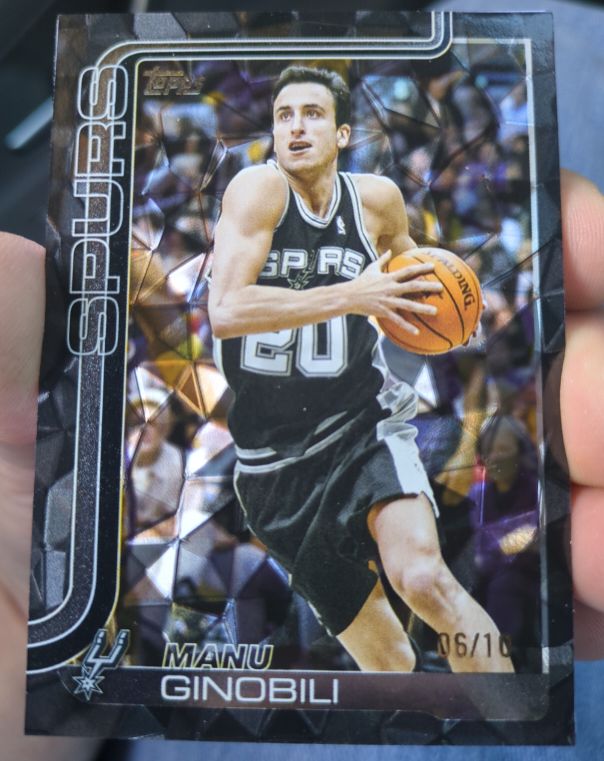 2025-26 Topps #262 Manu Ginobili — front