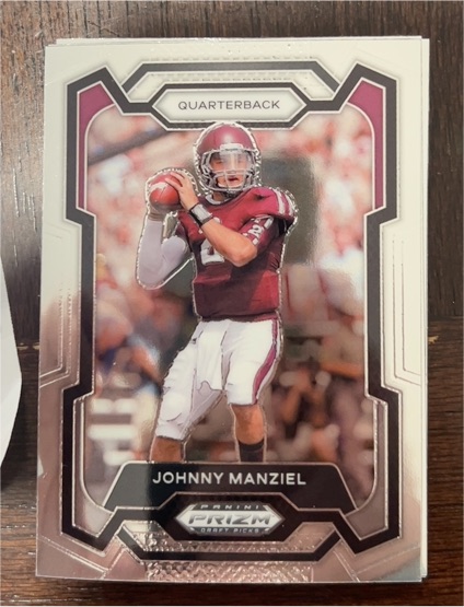 2024 Panini Prizm Draft Picks #27 Johnny Manziel — front