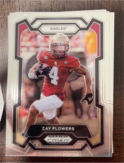 2024 Panini Prizm Draft Picks #13 Zay Flowers — front